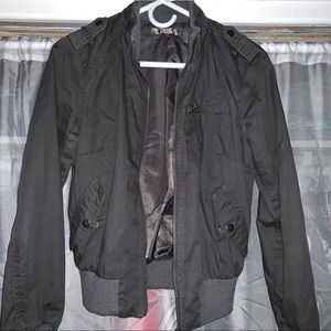 Greyish/Black Jacket